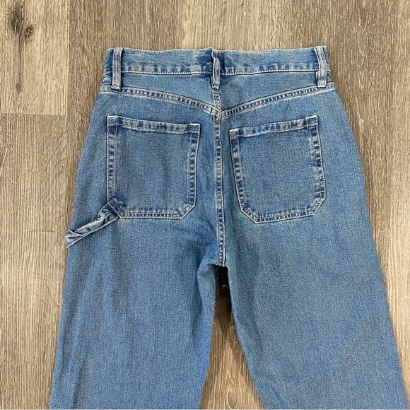 AEROPOSTALE 90s baggy denim jeans women’s size 6 reg medium wash - Picture 7 of 8